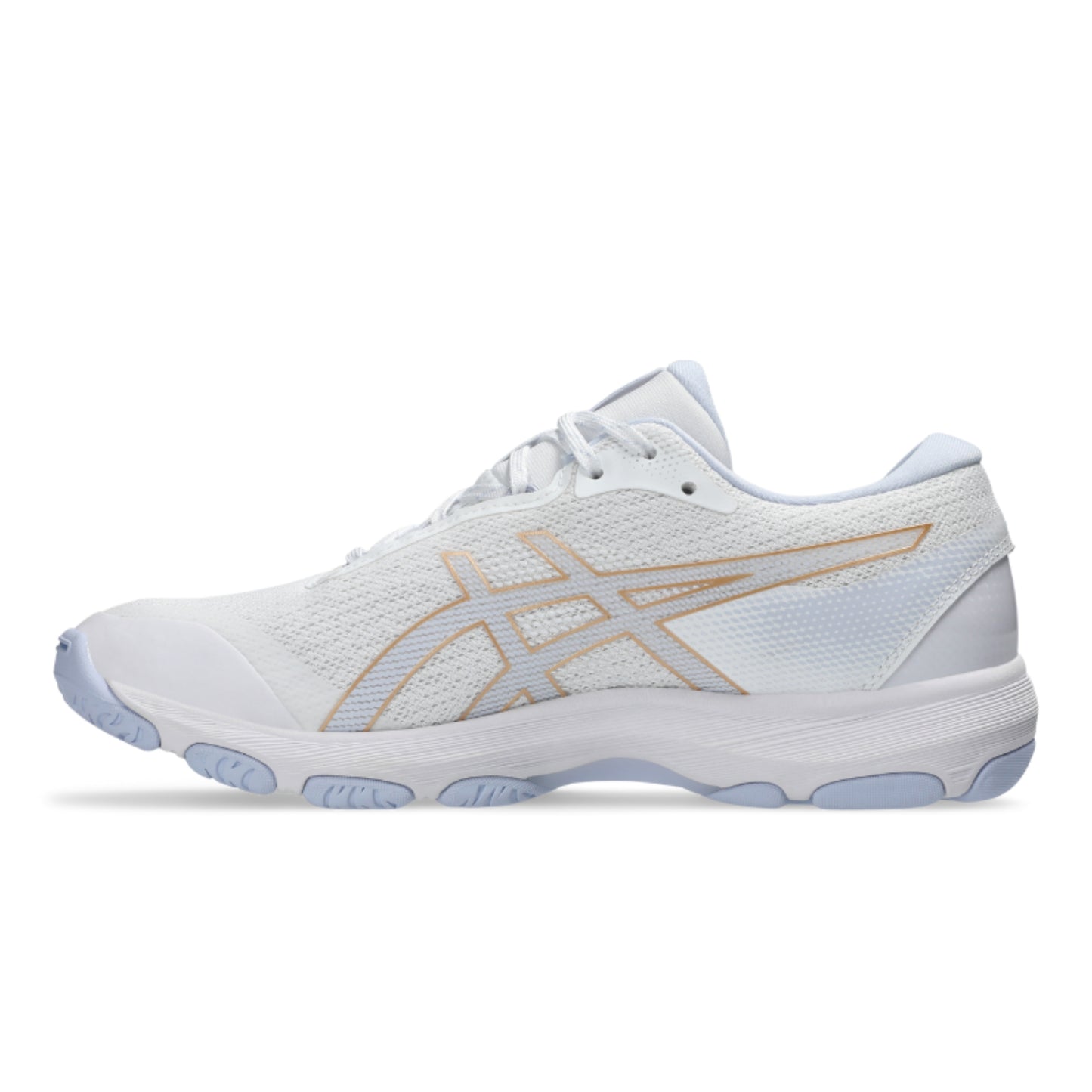 ASICS SHOE G-NETBURNER ACADEMY 10 WN WHITE/CHAMPAGNE (AW25)