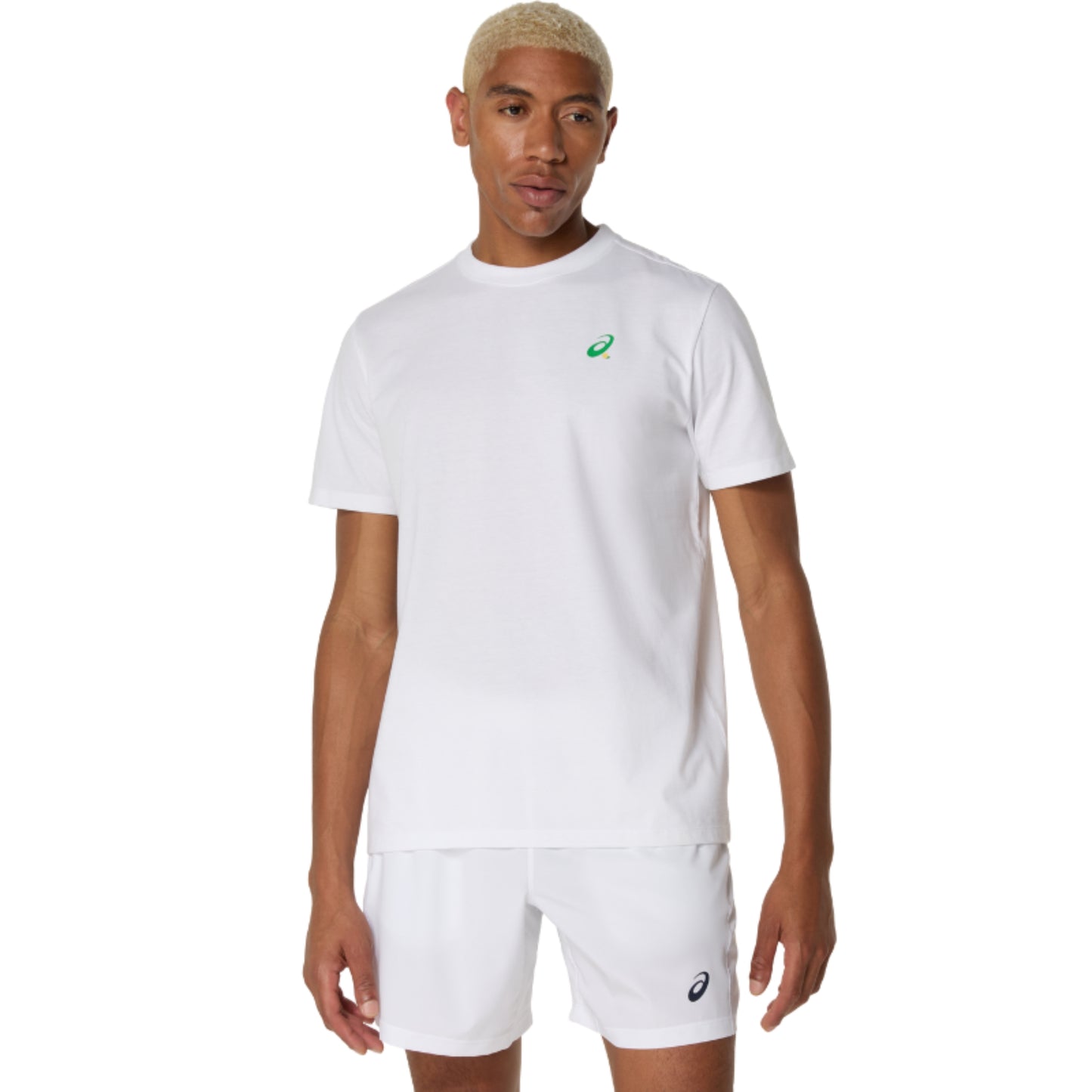 ASICS SHIRT TEE COURT GRAPHIC MN WHITE (SS25)
