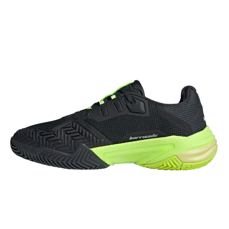 ADIDAS SHOE BARRICADE 13 MN BLACK/LUCID LEMON (SS25)