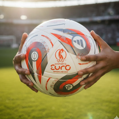 ADIDAS BALL SOCCER WOMENS EURO 25 LEAGUE FINAL WHITE/SILVER/LEMON (AW25)