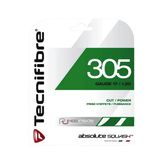 TECNIFIBRE STRING SQ 305 17G 1.20MM GRN SET (TBD)