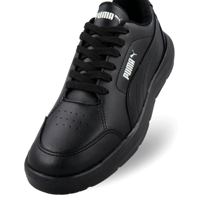 PUMA SHOE EVOLVE COURT KID BLACK (SS25)