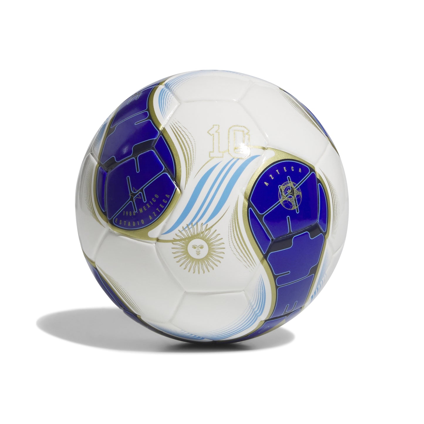 ADIDAS BALL SOCCER MESSI MINI WHITE/BLUE (SS24)