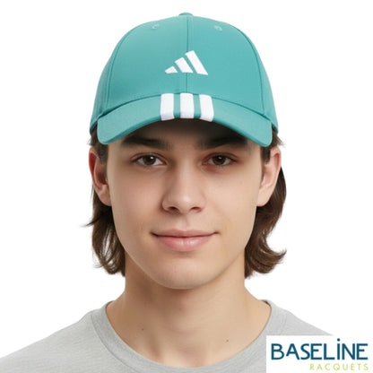 ADIDAS CAP 3-STRIPES NEW LOGO POWER TEAL/WHITE (AW25)