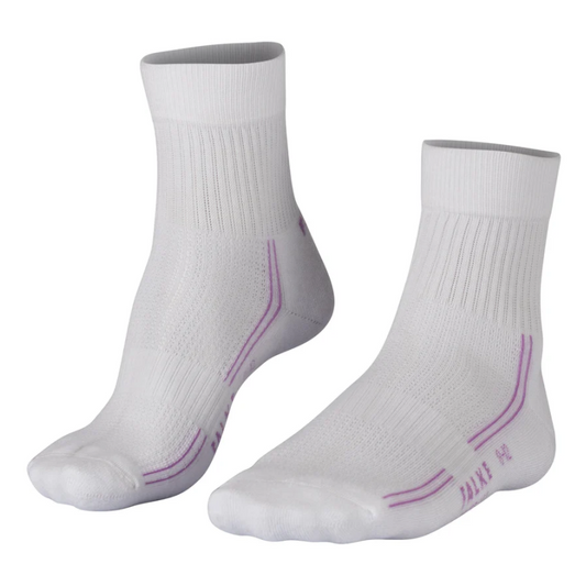 FALKE SOCK NETBALL CUSHION WHITE/LILAC (SS24)