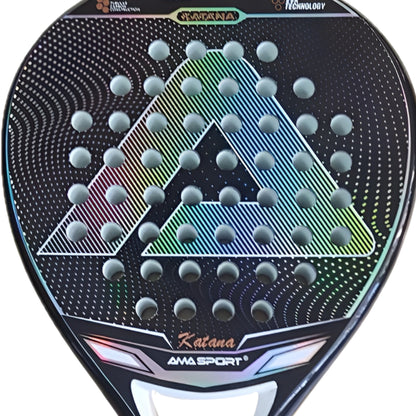 AMA PADEL KATANA JNR BLACK SILVER 330G