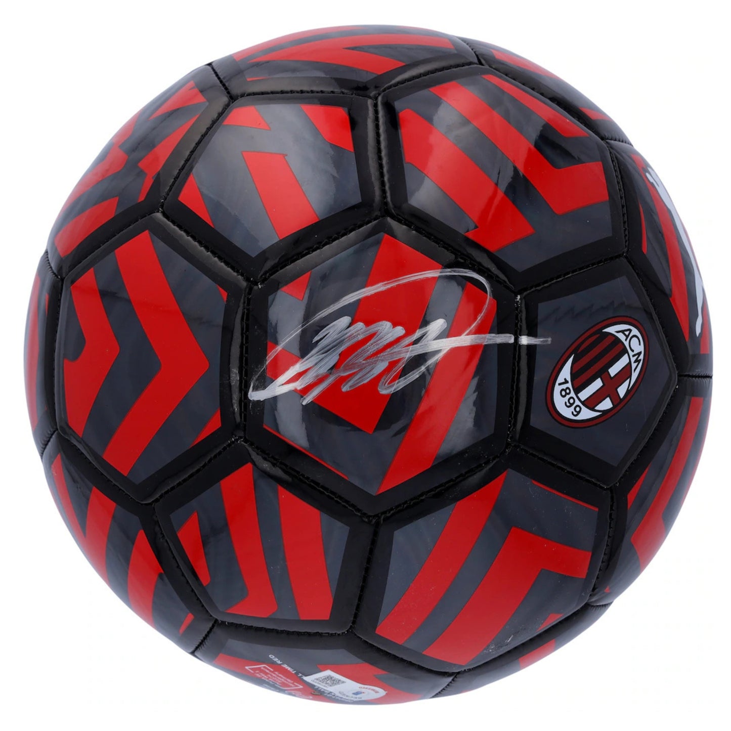 PUMA BALL SOCCER FAN AC MILAN BLACK/RED (SS24)