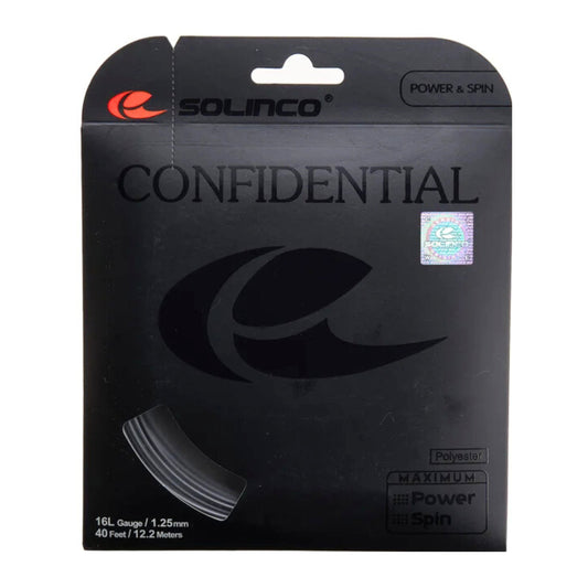 SOLINCO STRING CONFIDENTIAL BLK 16G 1.25MM SET