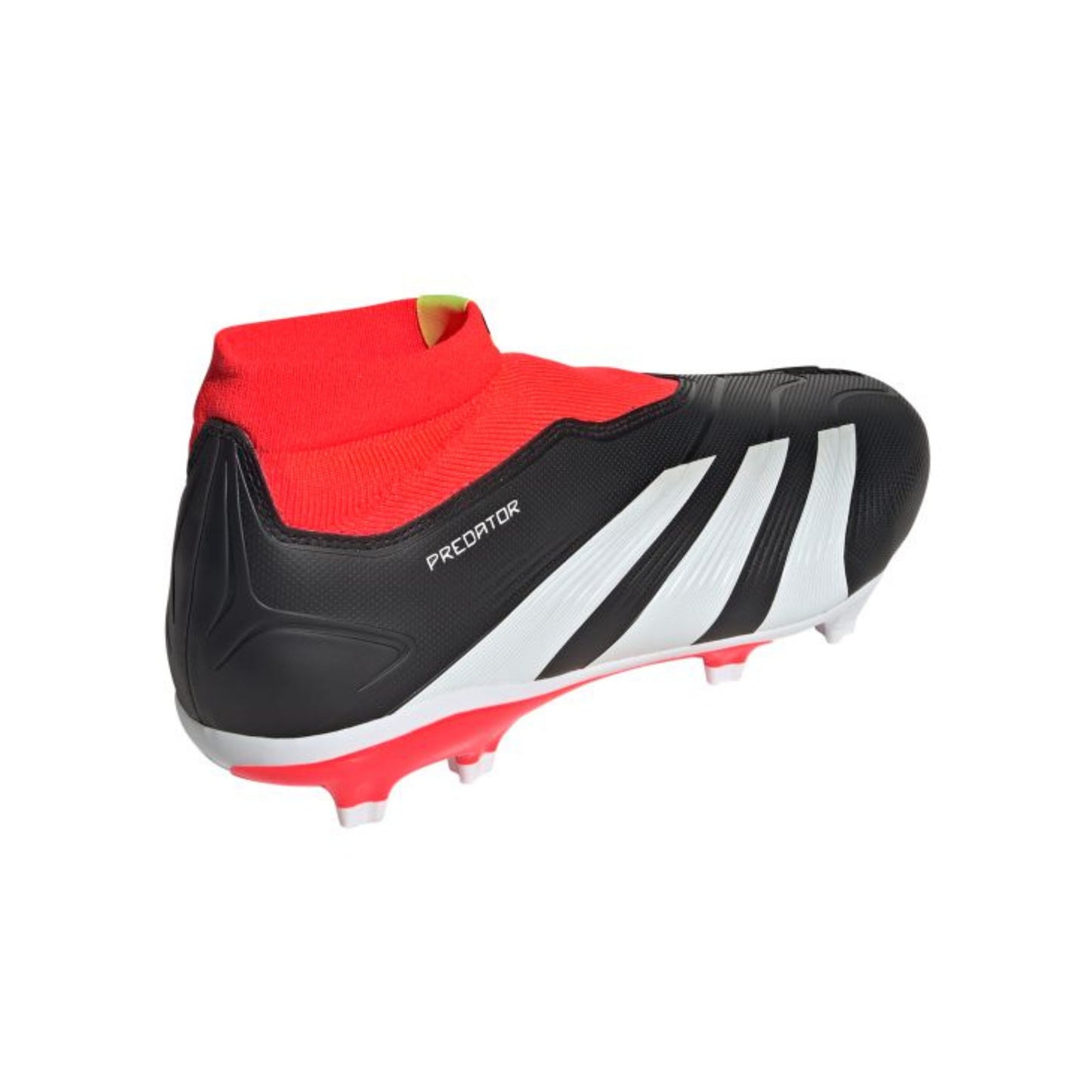ADIDAS BOOT PREDATOR LEAGUE LACELESS FG CORE BLACK/SOLAR RED (SS24)