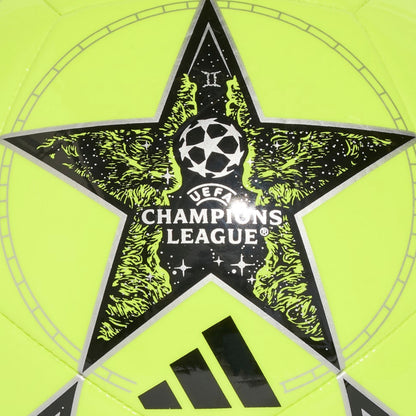 ADIDAS BALL SOCCER UCL CLUB SOLAR YELLOW/BLACK/METALLIC (AW25)
