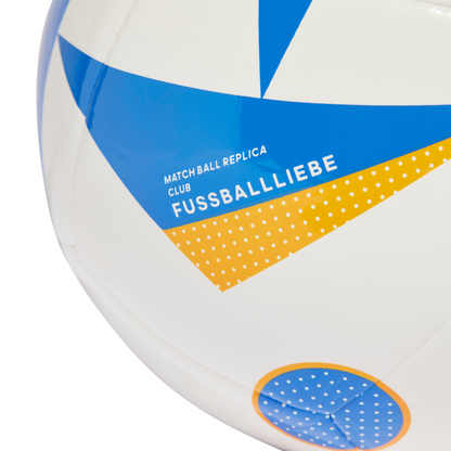 ADIDAS BALL SOCCER EURO24 CLUB FUSSBALLLIEBE BLUE/ORANGE (SS24)