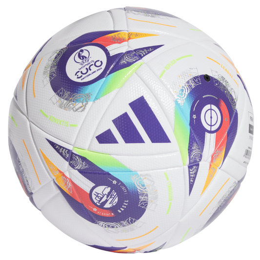 ADIDAS BALL SOCCER EURO25 LEAGUE WHITE/PANTONE/LUCID LEMON (SS25)