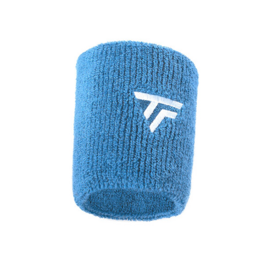 TECNIFIBRE WRISTBAND XL AZURE BLUE
