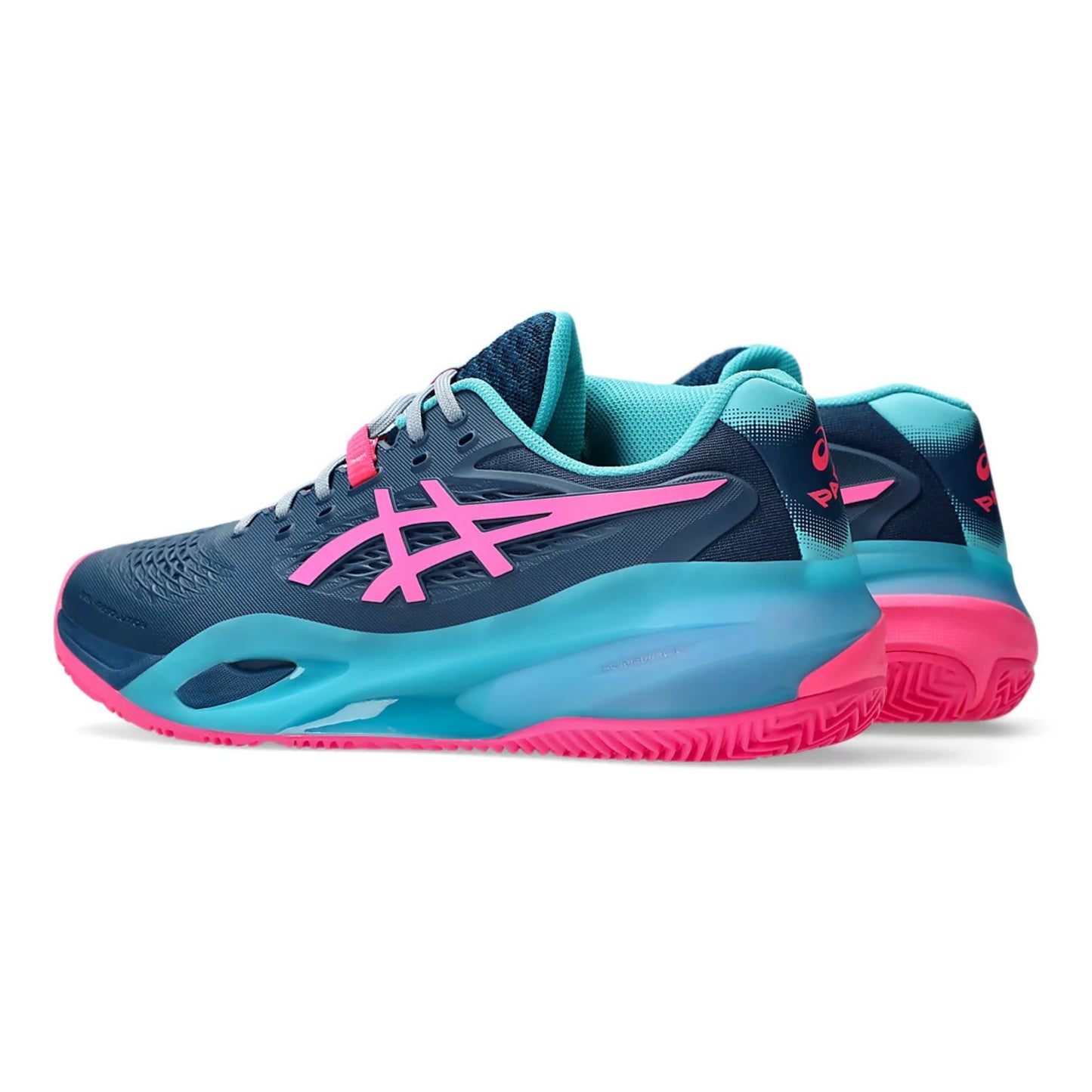 ASICS SHOE G-RESOLUTION X PADEL MN MAKO BLUE/HOT PINK (SS25)