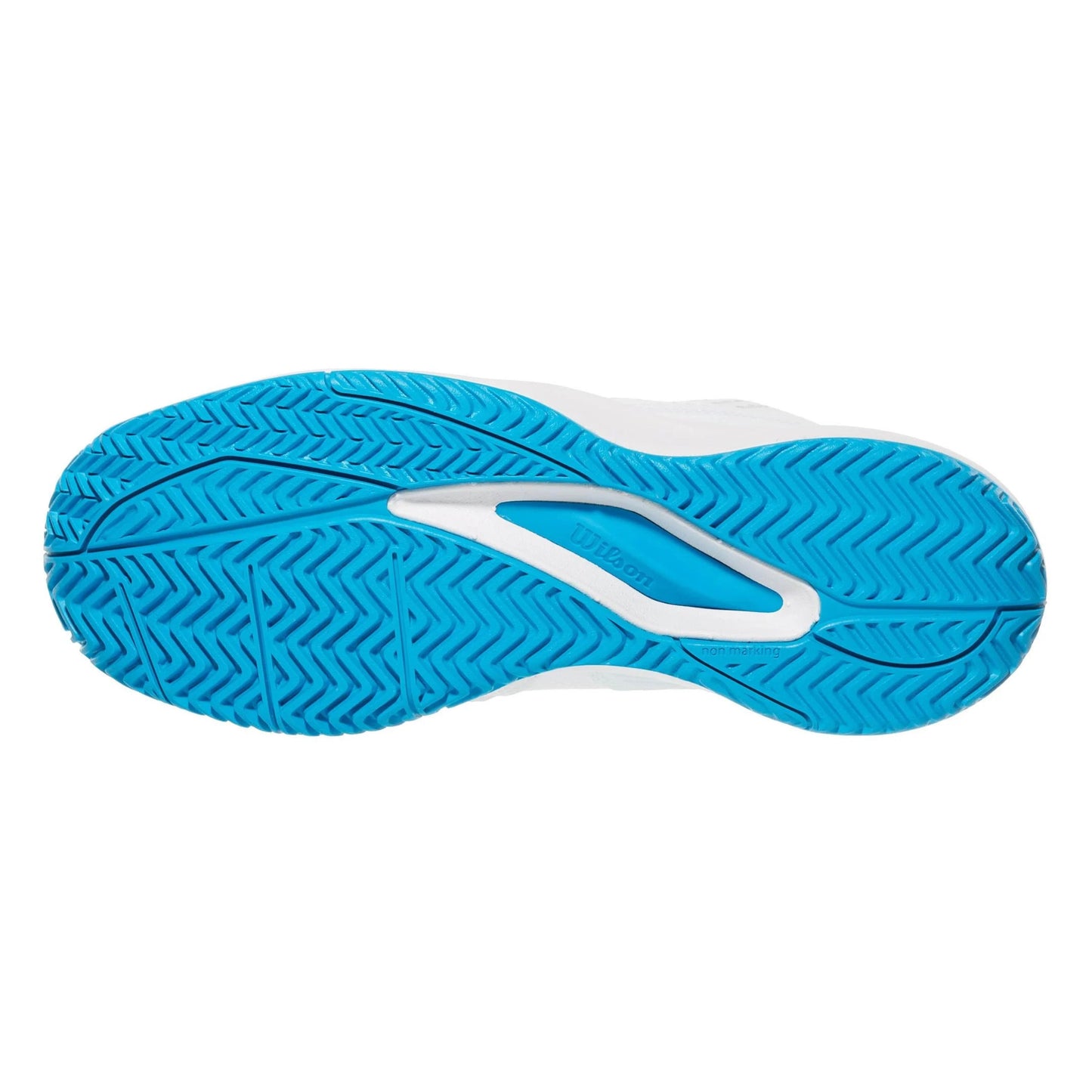 WILSON SHOE RUSH PRO ACE MN WHITE/ATOMIC BLUE (AW25)