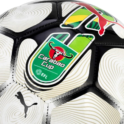 PUMA BALL SOCCER ORBITA 6 CARABAO CUP MS WHITE/GREEN (SS24)