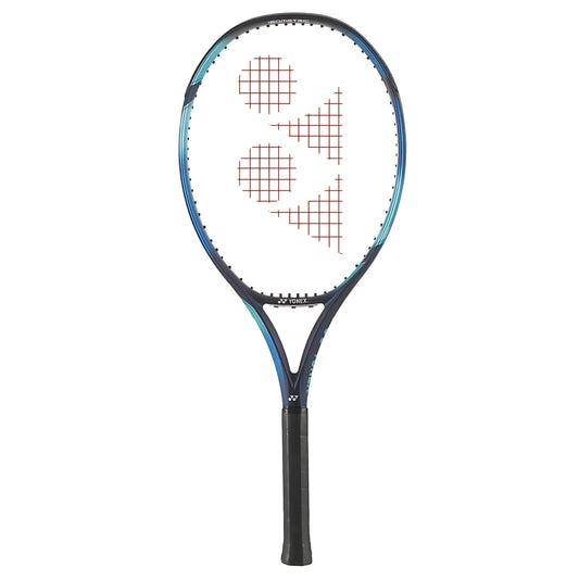 Yonex Tennis racket with a white background